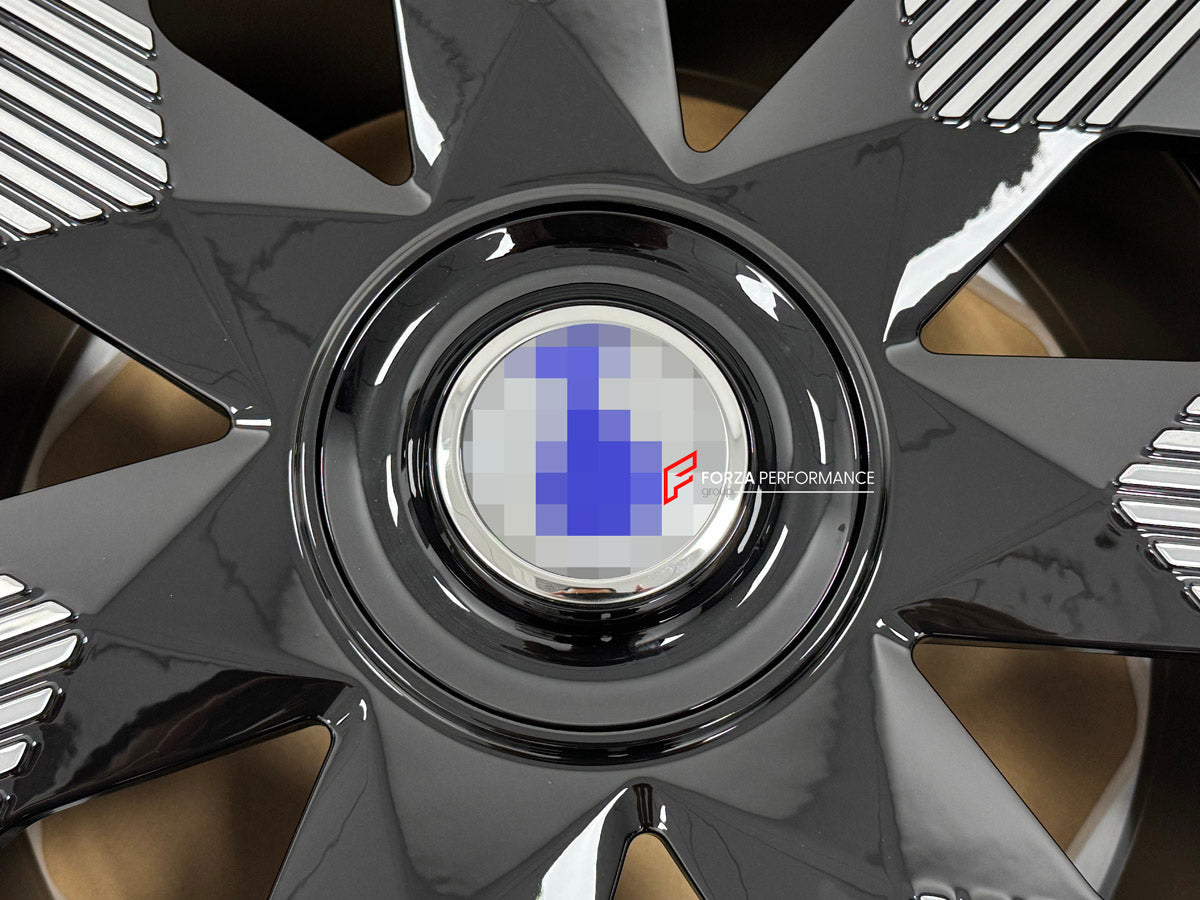 FORZA PERFORMANCE 22 INCH FORGED WHEELS RIMS for DENZA N9 2025 custom fit OEM CULLINAN BLACK BADGE WHEELS