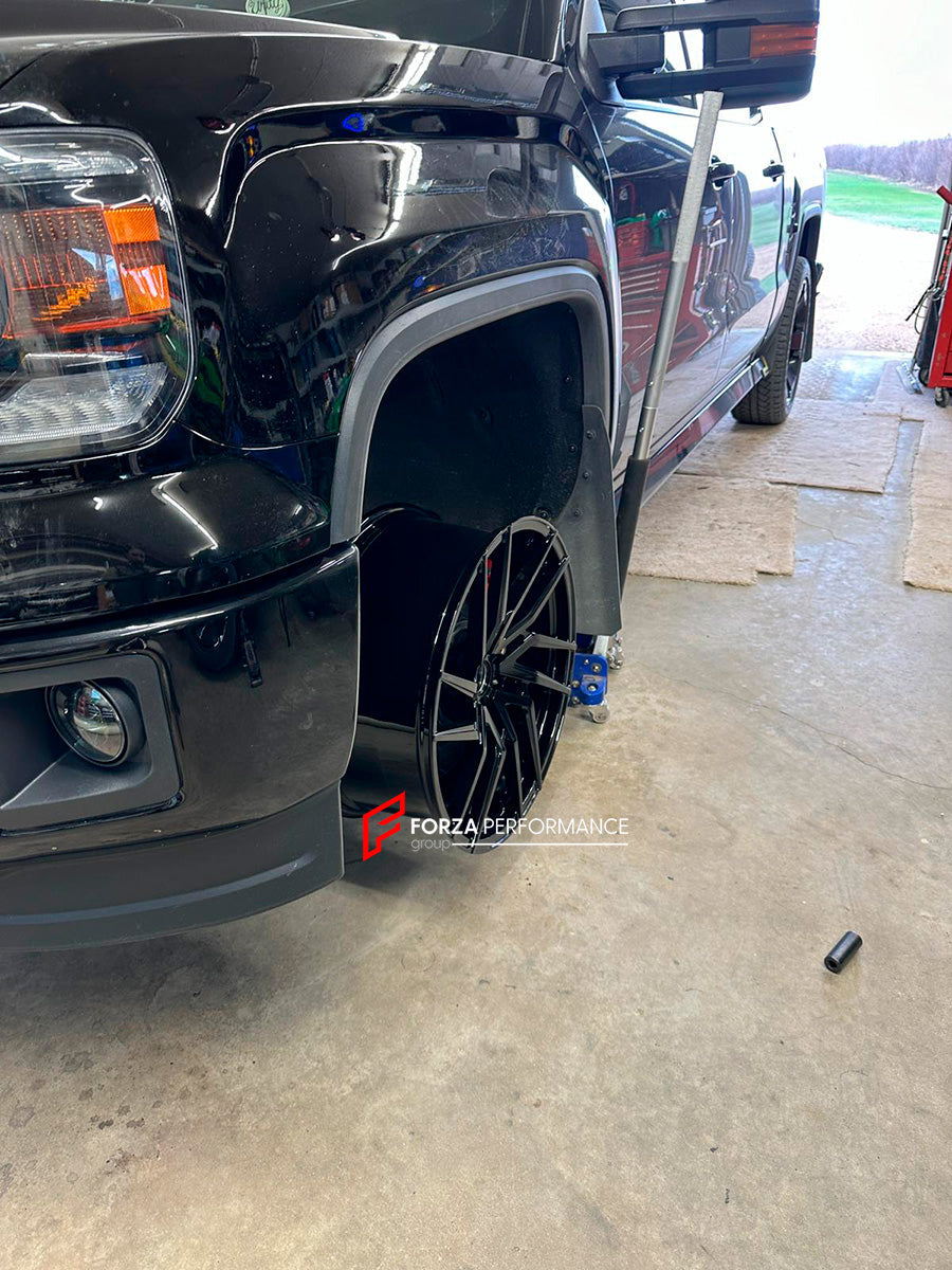 FORZA PERFORMANCE 22 INCH FORGED WHEELS RIMS for GMC SIERRA 1500 2014 custom fit VOSSEN