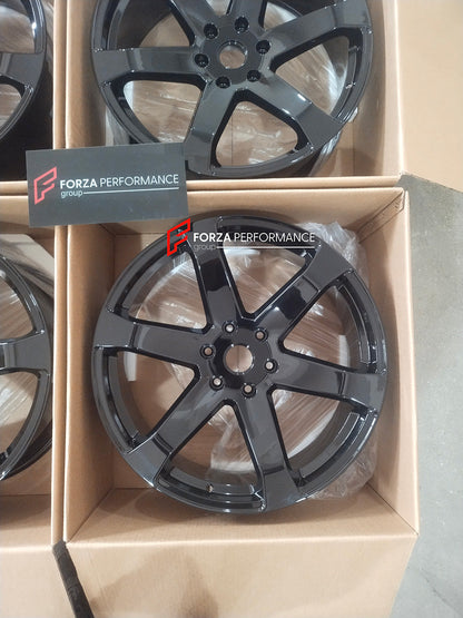 FORZA PERFORMANCE 22 INCH FORGED WHEELS RIMS for INFINITI QX80 Z62 2022 custom fit BLACK RHINO FARO