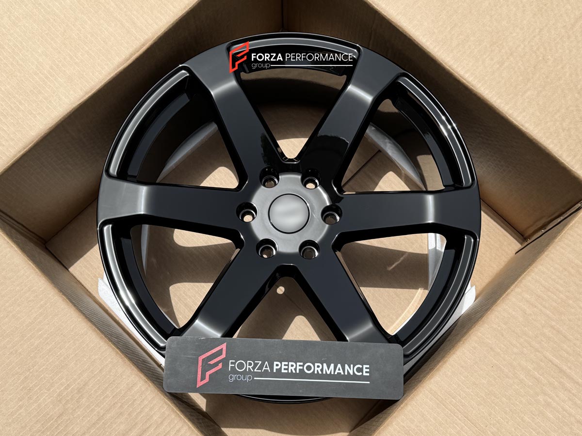 FORZA PERFORMANCE 22 INCH FORGED WHEELS RIMS for INFINITI QX80 Z62 2022 custom fit BLACK RHINO FARO