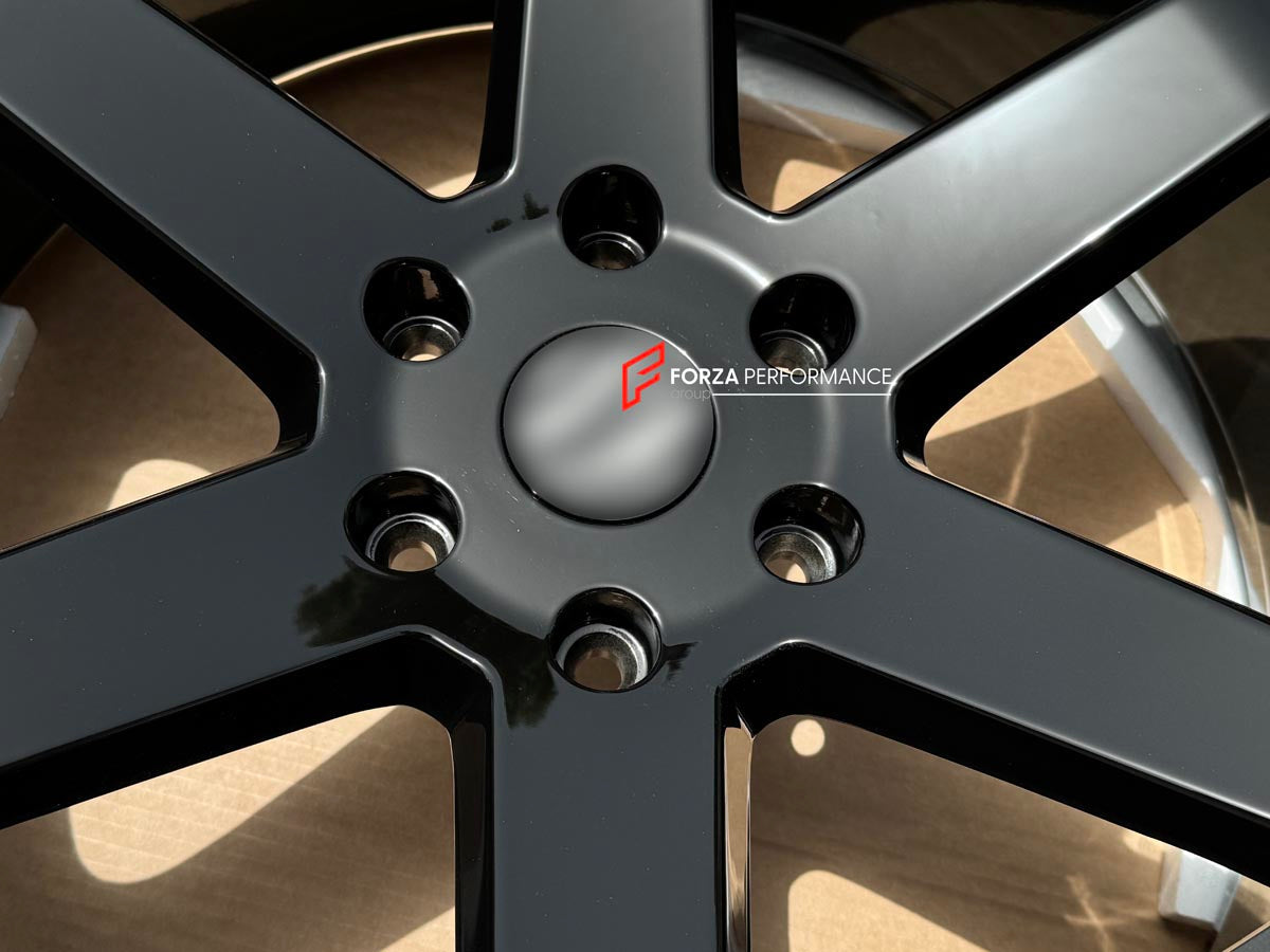 FORZA PERFORMANCE 22 INCH FORGED WHEELS RIMS for INFINITI QX80 Z62 2022 custom fit BLACK RHINO FARO