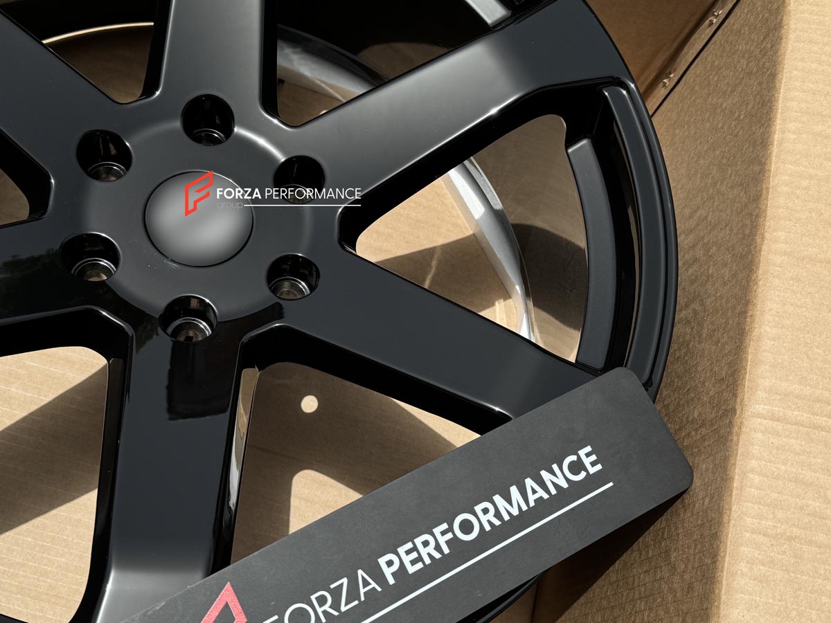 FORZA PERFORMANCE 22 INCH FORGED WHEELS RIMS for INFINITI QX80 Z62 2022 custom fit BLACK RHINO FARO