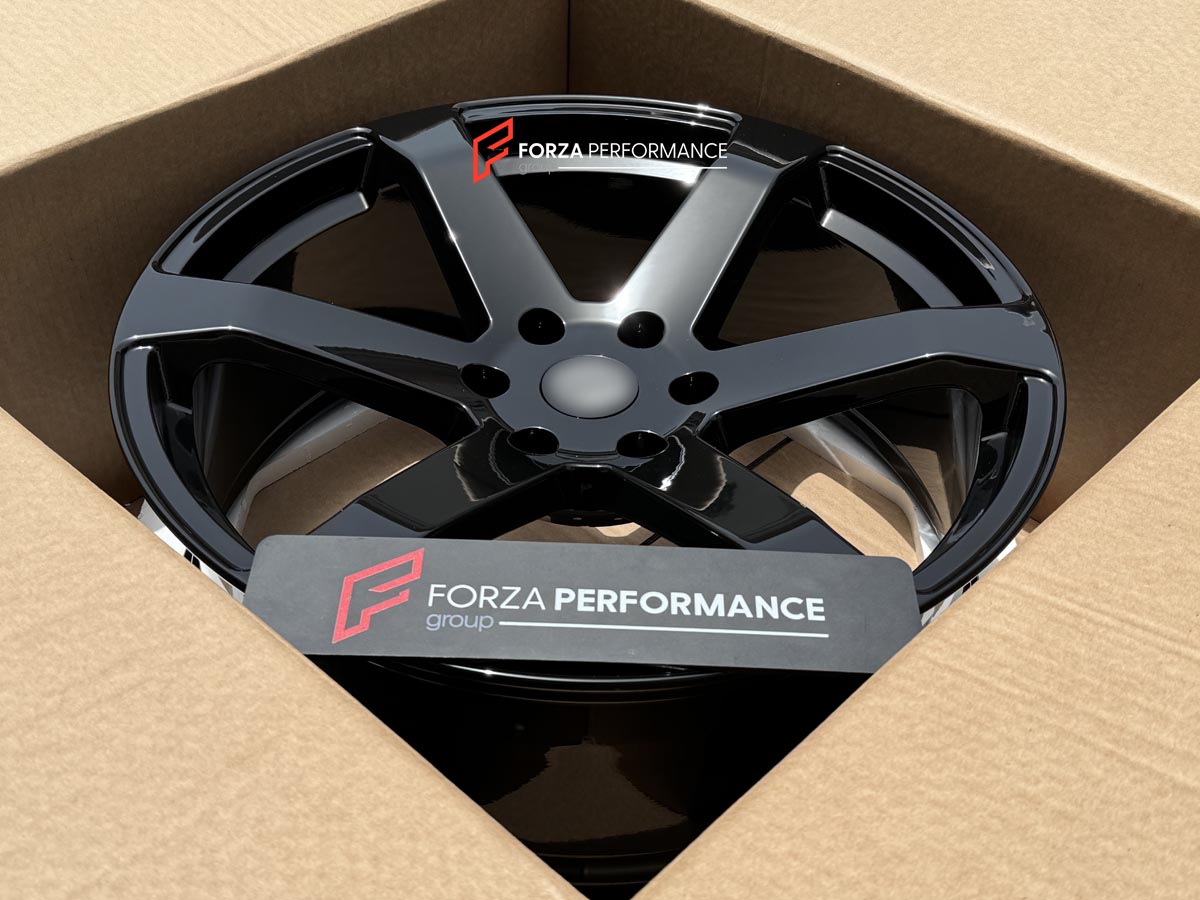 FORZA PERFORMANCE 22 INCH FORGED WHEELS RIMS for INFINITI QX80 Z62 2022 custom fit BLACK RHINO FARO