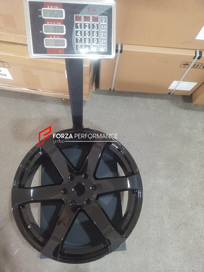 FORZA PERFORMANCE 22 INCH FORGED WHEELS RIMS for INFINITI QX80 Z62 2022 custom fit BLACK RHINO FARO