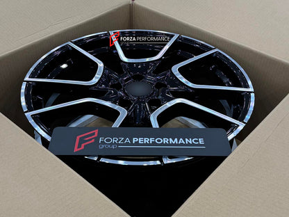 FORZA PERFORMANCE 22 INCH FORGED WHEELS RIMS for LUCID GRAVITY 2025 custom fit OEM LUCID SAPHIRE WHEELS
