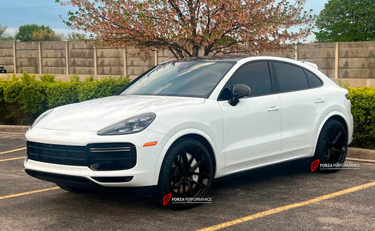FORZA PERFORMANCE 22 INCH FORGED WHEELS RIMS for PORSCHE CAYENNE COUPE 9Y 2024 custom fit OEM CAYENNE TURBO GT 9Y3 601 025 BA 9Y3 601 025 AP