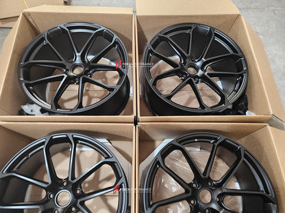 FORZA PERFORMANCE 22 INCH FORGED WHEELS RIMS for PORSCHE CAYENNE COUPE 9Y 2024 custom fit OEM CAYENNE TURBO GT 9Y3 601 025 BA 9Y3 601 025 AP