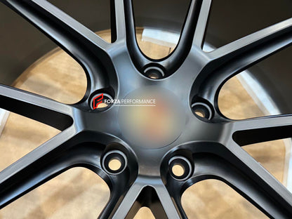 FORZA PERFORMANCE 22 INCH FORGED WHEELS RIMS for PORSCHE CAYENNE COUPE 9Y 2024 custom fit OEM CAYENNE TURBO GT 9Y3 601 025 BA 9Y3 601 025 AP