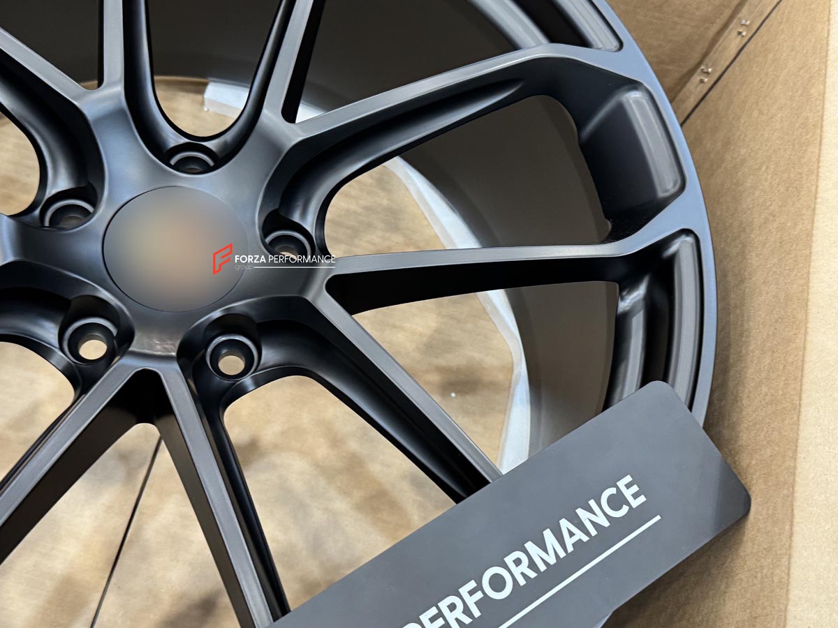 FORZA PERFORMANCE 22 INCH FORGED WHEELS RIMS for PORSCHE CAYENNE COUPE 9Y 2024 custom fit OEM CAYENNE TURBO GT 9Y3 601 025 BA 9Y3 601 025 AP