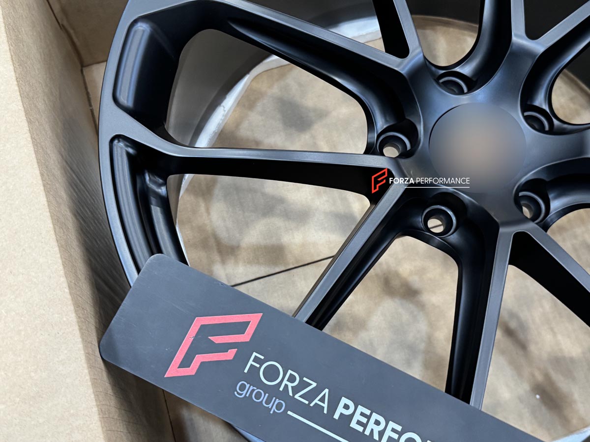 FORZA PERFORMANCE 22 INCH FORGED WHEELS RIMS for PORSCHE CAYENNE COUPE 9Y 2024 custom fit OEM CAYENNE TURBO GT 9Y3 601 025 BA 9Y3 601 025 AP