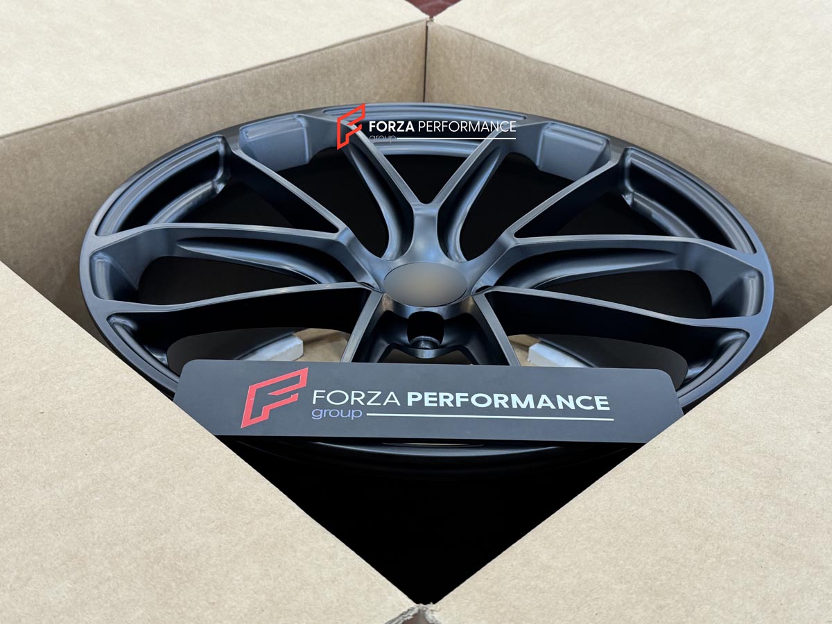 FORZA PERFORMANCE 22 INCH FORGED WHEELS RIMS for PORSCHE CAYENNE COUPE 9Y 2024 custom fit OEM CAYENNE TURBO GT 9Y3 601 025 BA 9Y3 601 025 AP