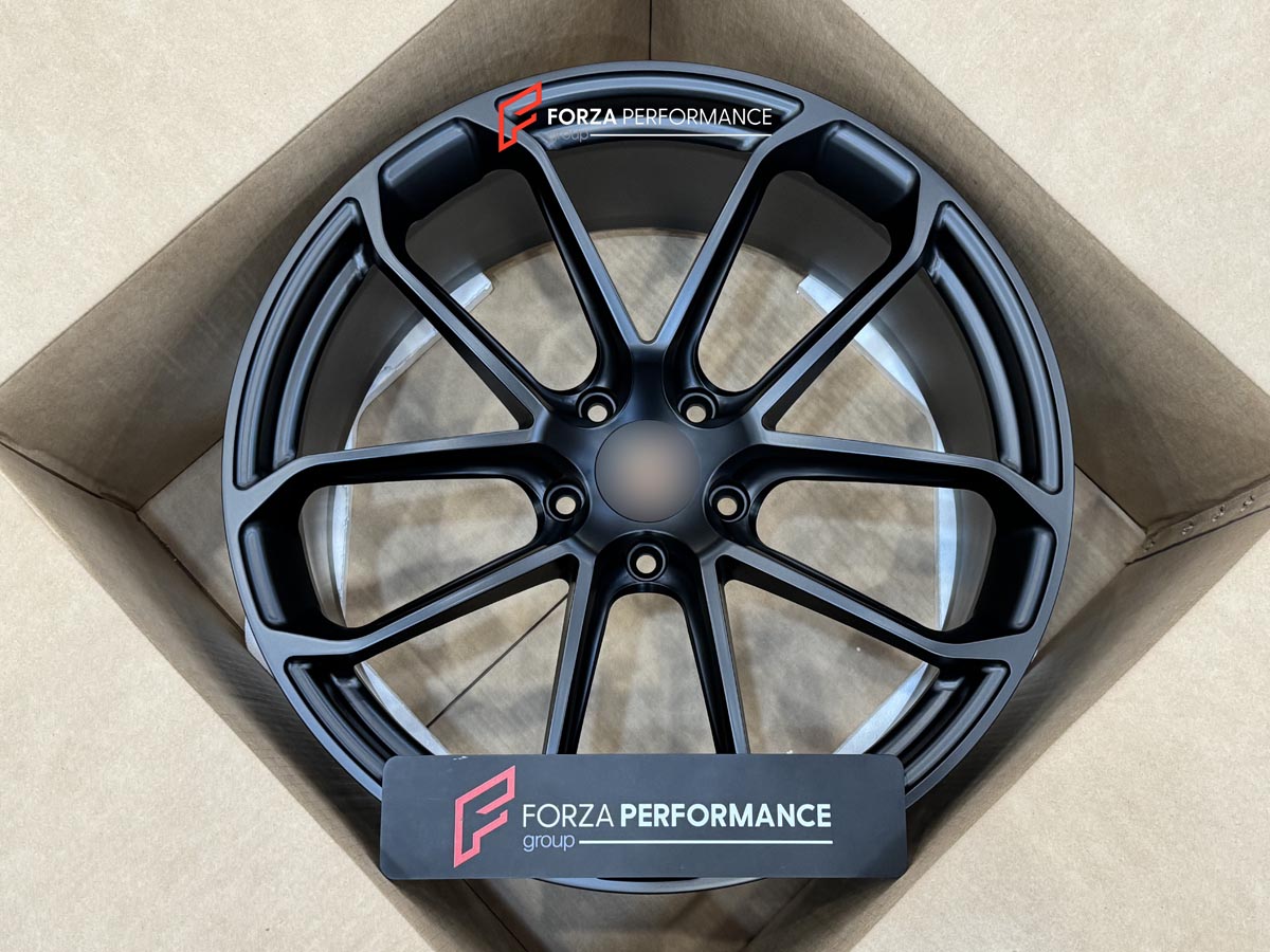 FORZA PERFORMANCE 22 INCH FORGED WHEELS RIMS for PORSCHE CAYENNE COUPE 9Y 2024 custom fit OEM CAYENNE TURBO GT 9Y3 601 025 BA 9Y3 601 025 AP