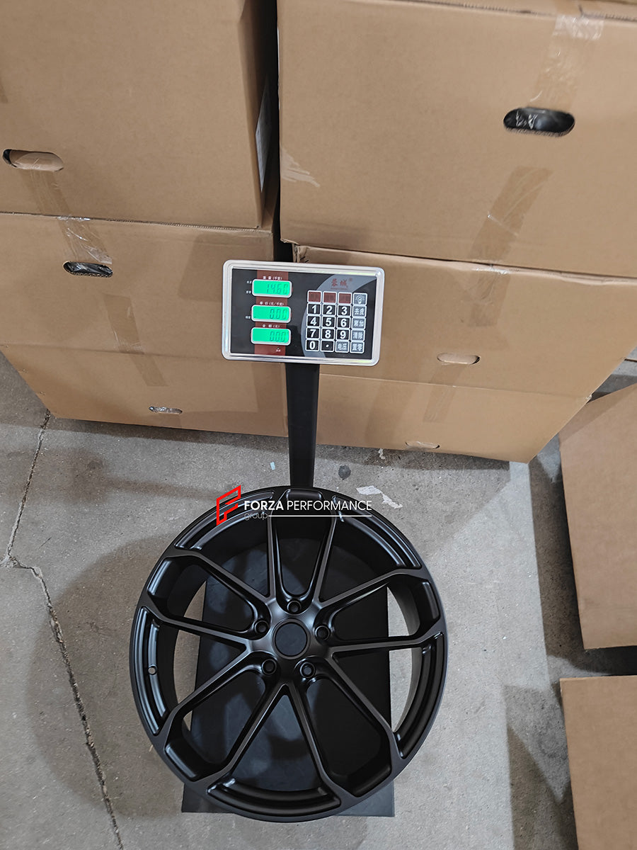 FORZA PERFORMANCE 22 INCH FORGED WHEELS RIMS for PORSCHE CAYENNE COUPE 9Y 2024 custom fit OEM CAYENNE TURBO GT 9Y3 601 025 BA 9Y3 601 025 AP