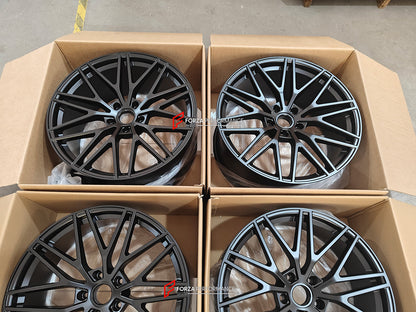FORZA PERFORMANCE 22 INCH FORGED WHEELS RIMS for PORSCHE MACAN EV 2025 custom fit OEM RS SPYDER