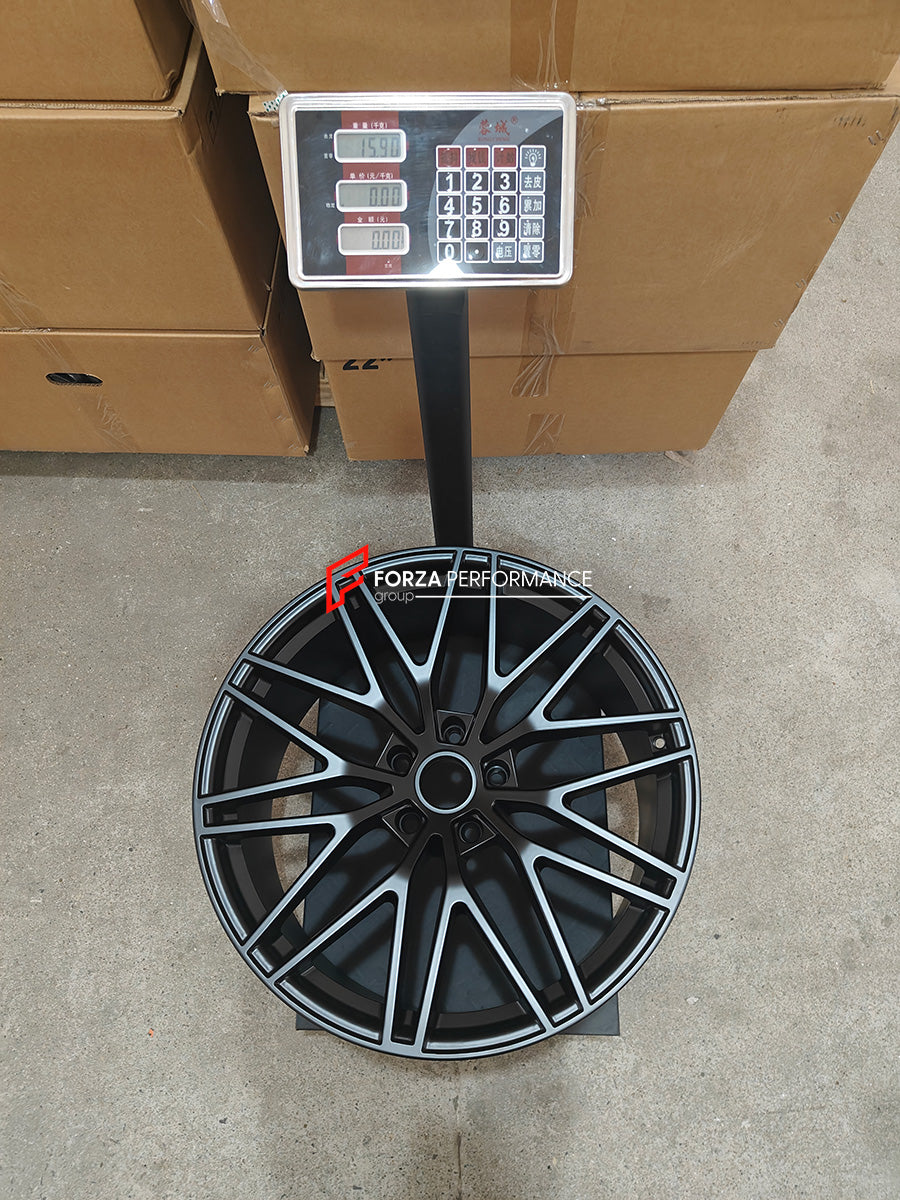 FORZA PERFORMANCE 22 INCH FORGED WHEELS RIMS for PORSCHE MACAN EV 2025 custom fit OEM RS SPYDER