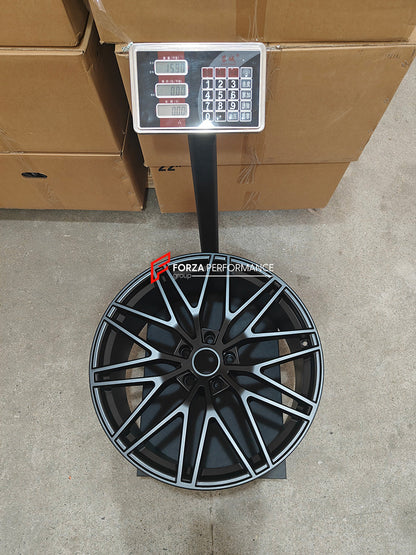 FORZA PERFORMANCE 22 INCH FORGED WHEELS RIMS for PORSCHE MACAN EV 2025 custom fit OEM RS SPYDER
