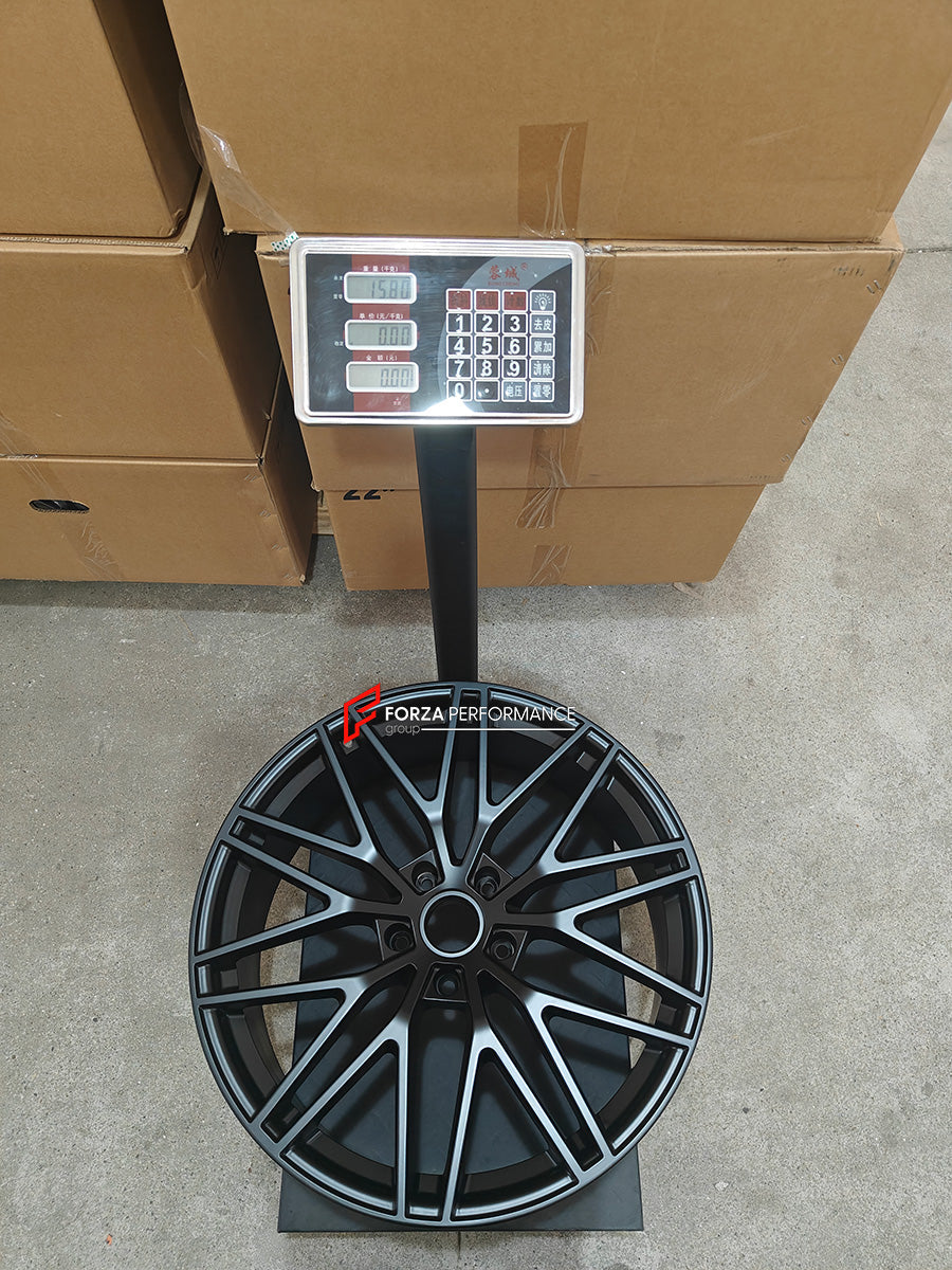 FORZA PERFORMANCE 22 INCH FORGED WHEELS RIMS for PORSCHE MACAN EV 2025 custom fit OEM RS SPYDER
