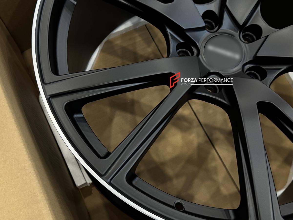 FORZA PERFORMANCE 22 INCH FORGED WHEELS RIMS for PORSCHE TAYCAN 4S 2022 custom fit MANSORY