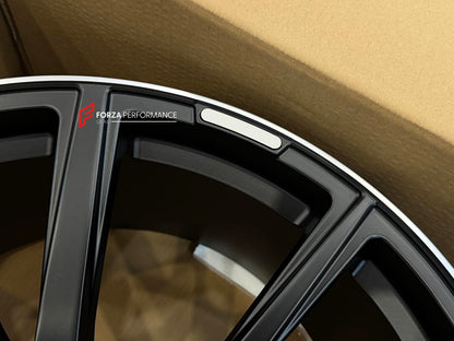 FORZA PERFORMANCE 22 INCH FORGED WHEELS RIMS for PORSCHE TAYCAN 4S 2022 custom fit MANSORY