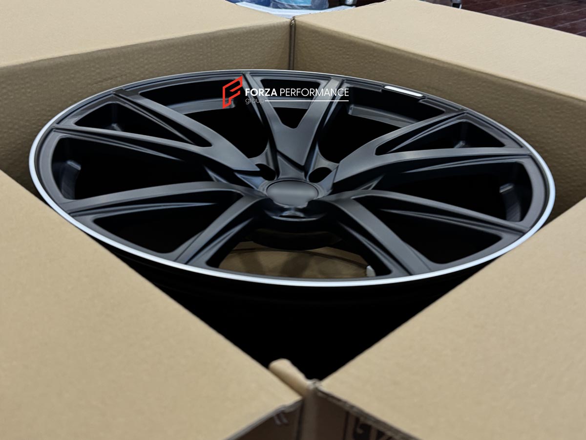 FORZA PERFORMANCE 22 INCH FORGED WHEELS RIMS for PORSCHE TAYCAN 4S 2022 custom fit MANSORY