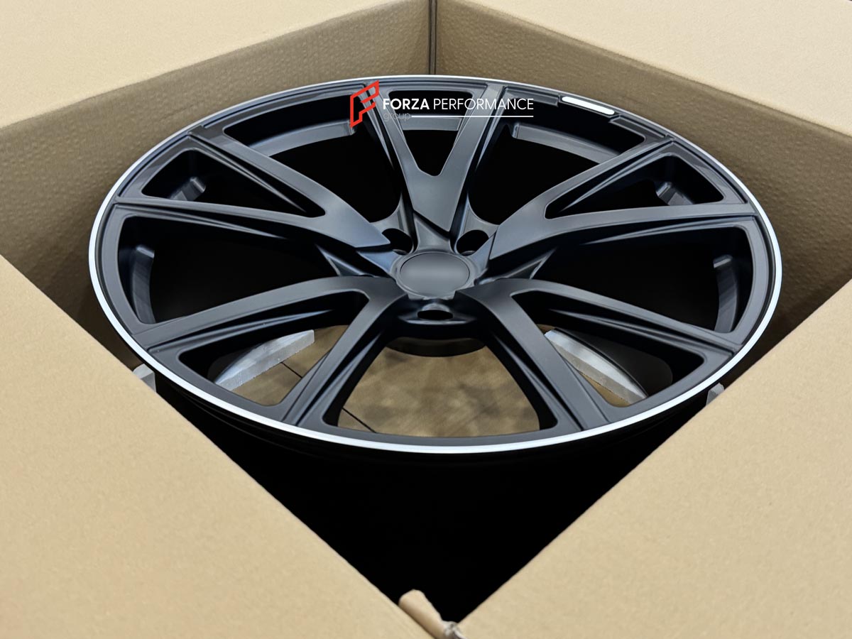 FORZA PERFORMANCE 22 INCH FORGED WHEELS RIMS for PORSCHE TAYCAN 4S 2022 custom fit MANSORY