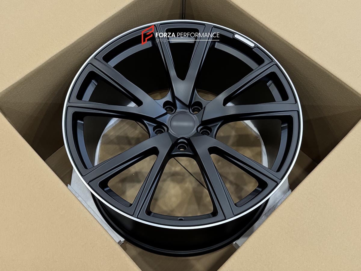 FORZA PERFORMANCE 22 INCH FORGED WHEELS RIMS for PORSCHE TAYCAN 4S 2022 custom fit MANSORY