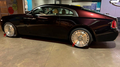 FORZA PERFORMANCE 22 INCH FORGED WHEELS RIMS for ROLLS ROYCE WRAITH 2016 custom fit AL13 LUX11 WHEELS