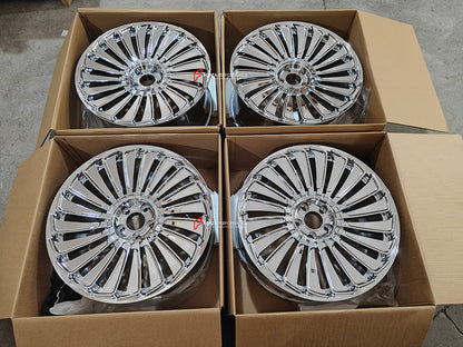 FORZA PERFORMANCE 22 INCH FORGED WHEELS RIMS for ROLLS ROYCE WRAITH custom fit AL13 LUX04