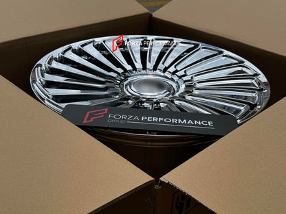 FORZA PERFORMANCE 22 INCH FORGED WHEELS RIMS for ROLLS ROYCE WRAITH custom fit AL13 LUX04