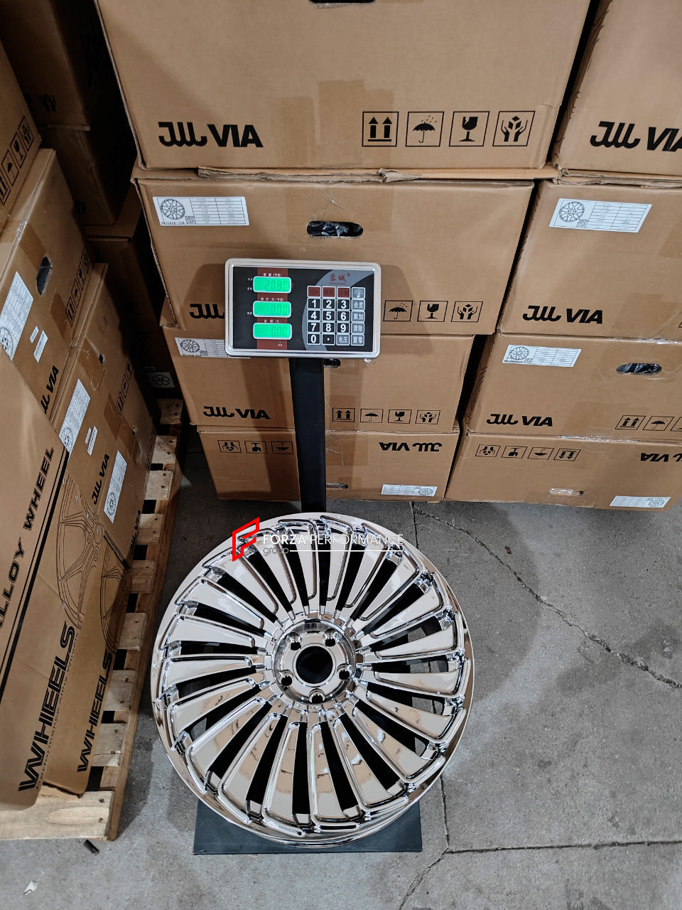 FORZA PERFORMANCE 22 INCH FORGED WHEELS RIMS for ROLLS ROYCE WRAITH custom fit AL13 LUX04