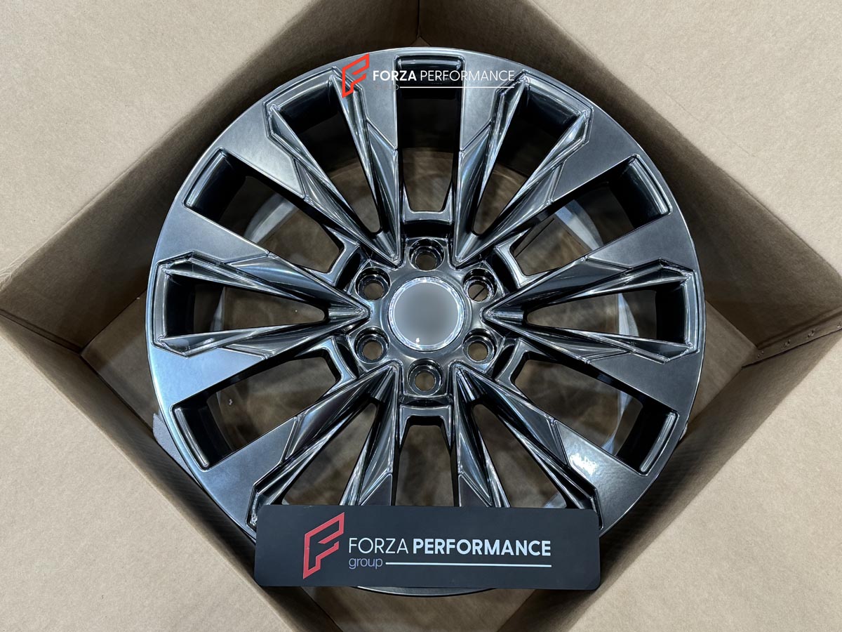 FORZA PERFORMANCE 22 INCH FORGED WHEELS RIMS for TOYOTA LAND CRUISER 300 LC 300 custom fit OEM DESIGN