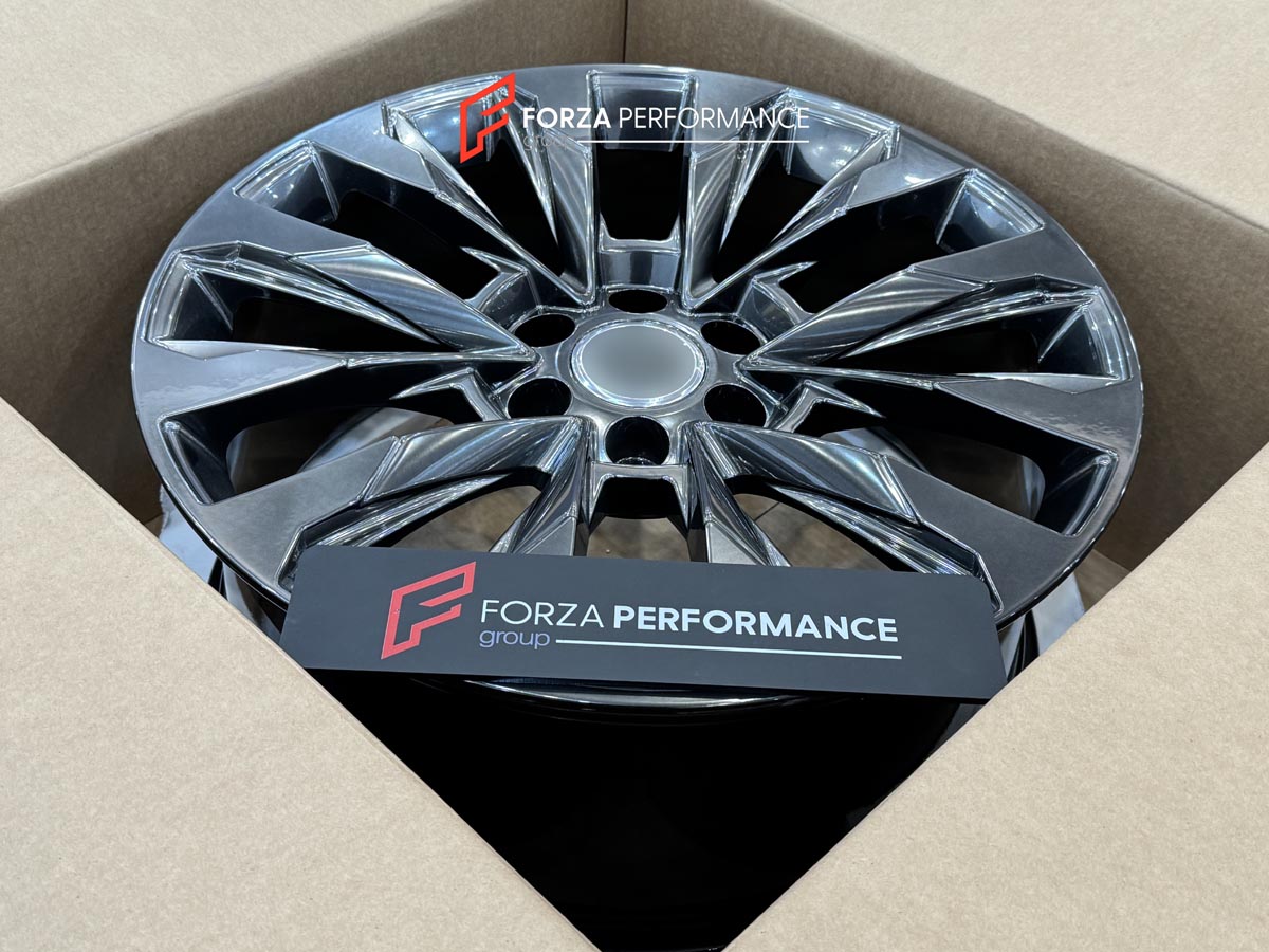FORZA PERFORMANCE 22 INCH FORGED WHEELS RIMS for TOYOTA LAND CRUISER 300 LC 300 custom fit OEM DESIGN