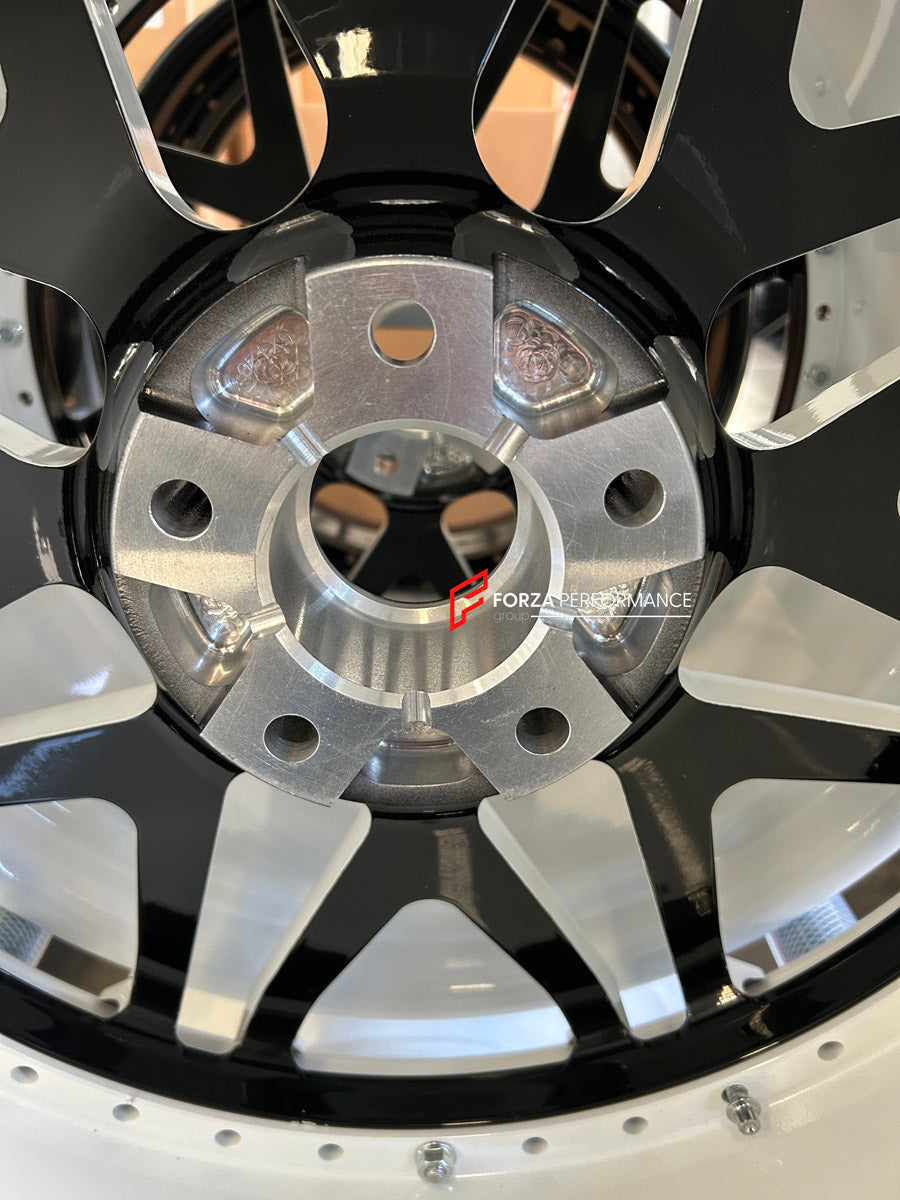 FORZA PERFORMANCE 23 INCH FORGED WHEELS RIMS for BMW X6M F86 2018 custom fit FORGIATO PIATTO ECL WHEELS 