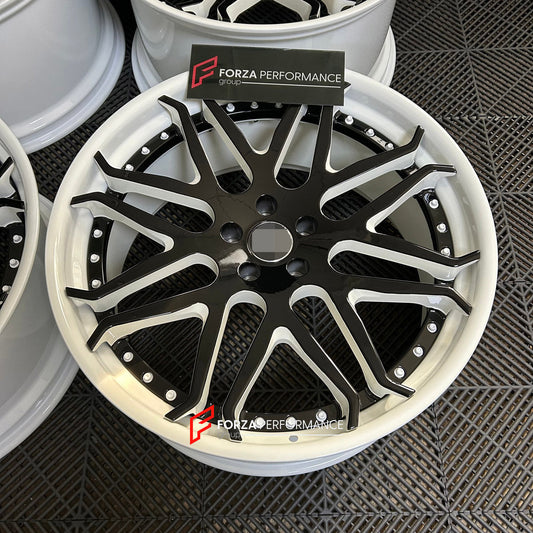 FORZA PERFORMANCE 23 INCH FORGED WHEELS RIMS for BMW X6M F86 2018 custom fit FORGIATO PIATTO ECL WHEELS 