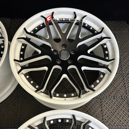 FORZA PERFORMANCE 23 INCH FORGED WHEELS RIMS for BMW X6M F86 2018 custom fit FORGIATO PIATTO ECL WHEELS 