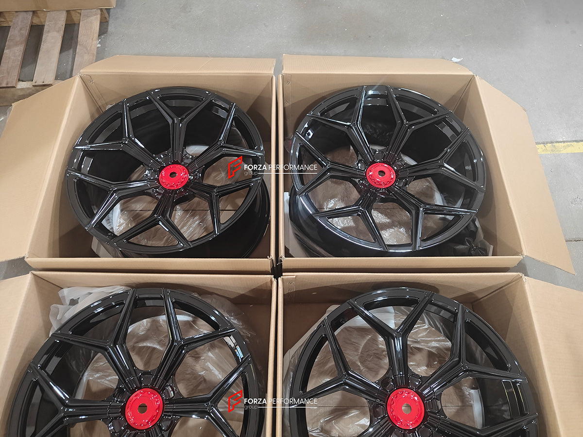 FORZA PERFORMANCE 23 INCH FORGED WHEELS RIMS for LAMBORGHINI URUS 2022 custom fit Novitec x Vossen NL4