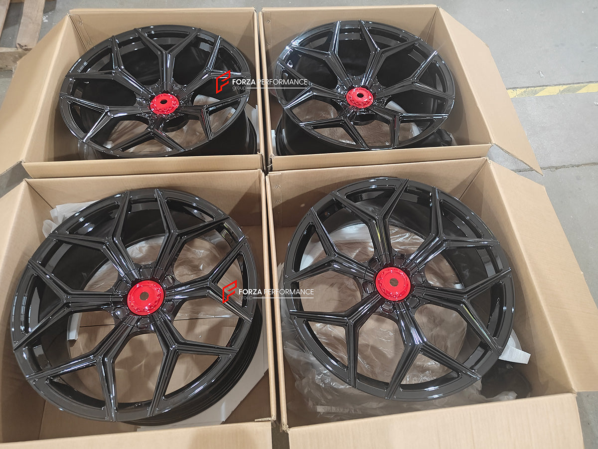 FORZA PERFORMANCE 23 INCH FORGED WHEELS RIMS for LAMBORGHINI URUS 2022 custom fit Novitec x Vossen NL4