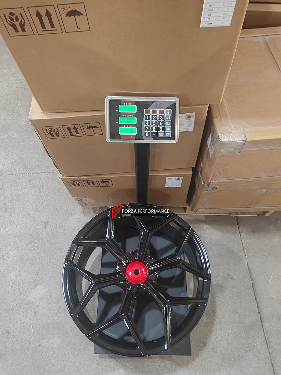 FORZA PERFORMANCE 23 INCH FORGED WHEELS RIMS for LAMBORGHINI URUS 2022 custom fit Novitec x Vossen NL4
