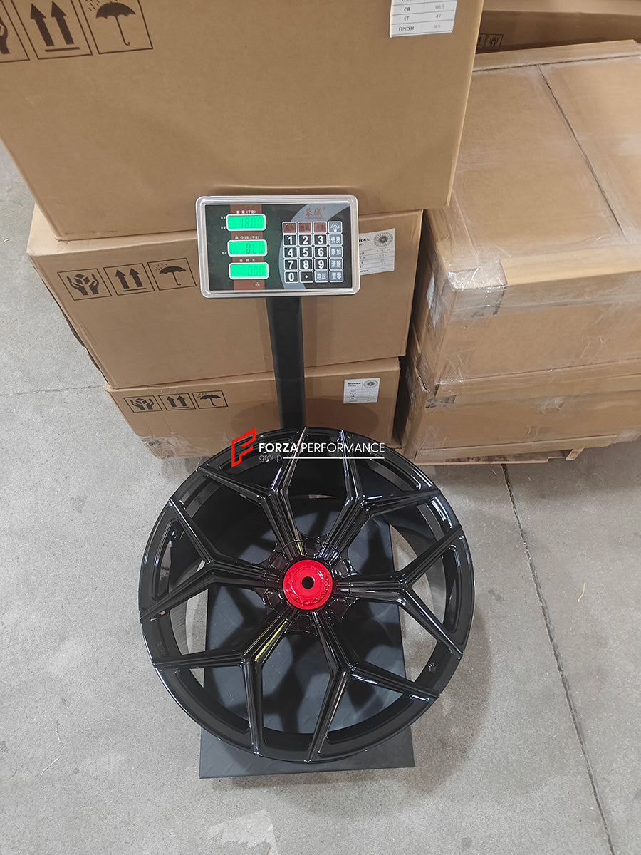 FORZA PERFORMANCE 23 INCH FORGED WHEELS RIMS for LAMBORGHINI URUS 2022 custom fit Novitec x Vossen NL4