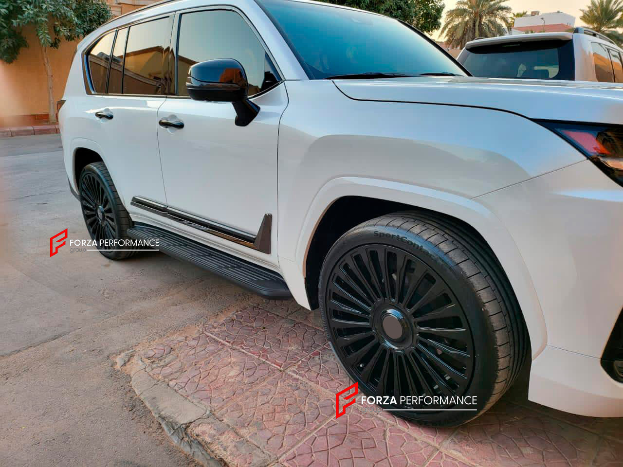 FORZA PERFORMANCE 24 INCH FORGED WHEELS RIMS for LEXUS LX600 J300 2023 custom fit MANSORY CS 11 WHEELS