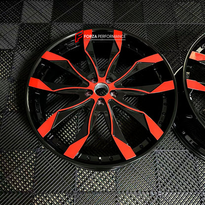 FORZA PERFORMANCE 24 INCH FORGED WHEELS RIMS for POLARIS SLINGSHOT 2020 custom fit FORGIATO F2 16M WHEELS