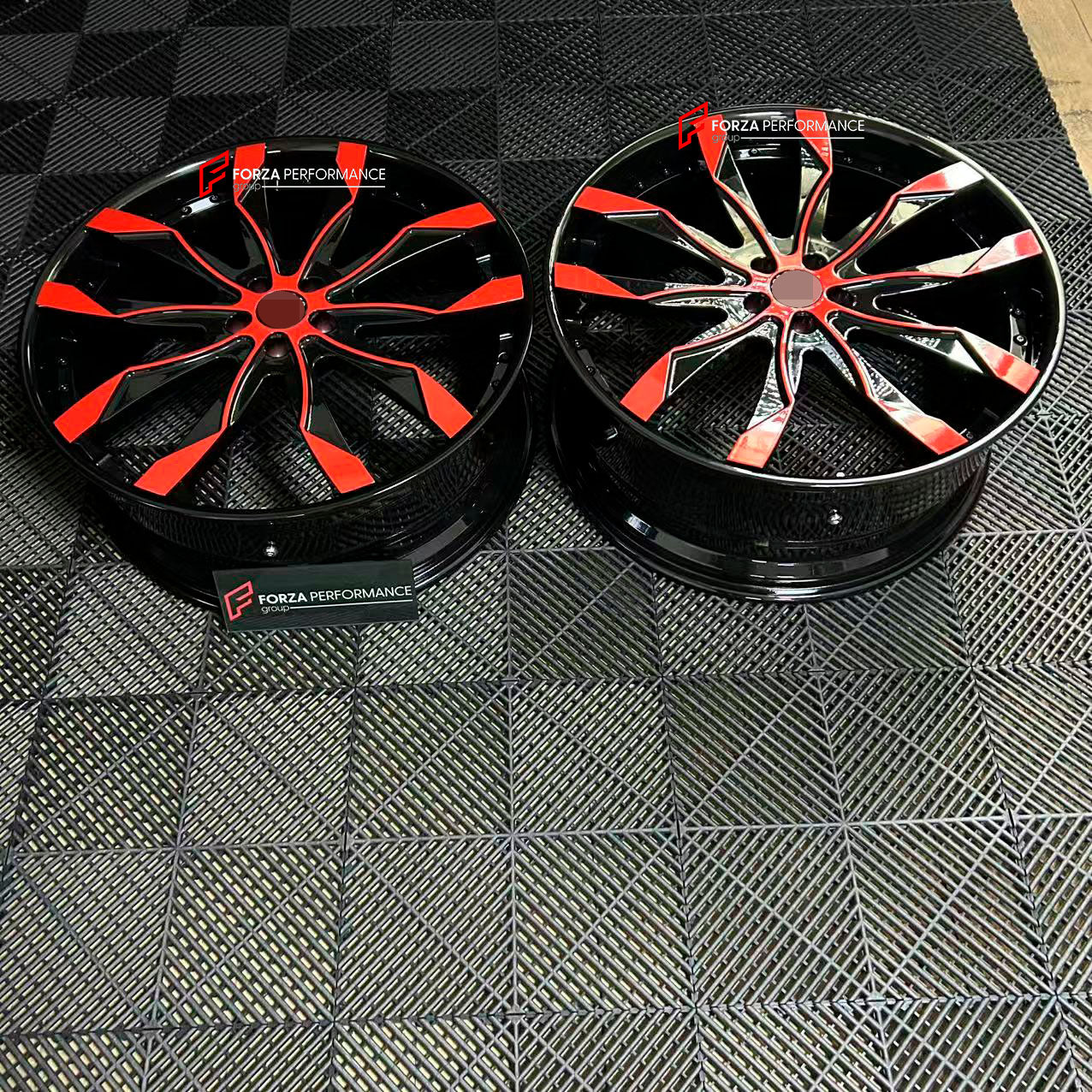 FORZA PERFORMANCE 24 INCH FORGED WHEELS RIMS for POLARIS SLINGSHOT 2020 custom fit FORGIATO F2 16M WHEELS