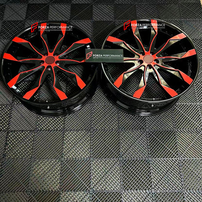 FORZA PERFORMANCE 24 INCH FORGED WHEELS RIMS for POLARIS SLINGSHOT 2020 custom fit FORGIATO F2 16M WHEELS