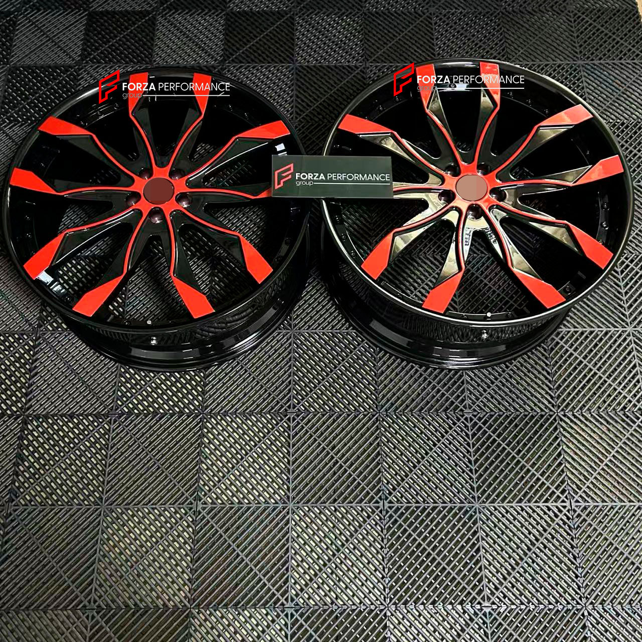 FORZA PERFORMANCE 24 INCH FORGED WHEELS RIMS for POLARIS SLINGSHOT 2020 custom fit FORGIATO F2 16M WHEELS