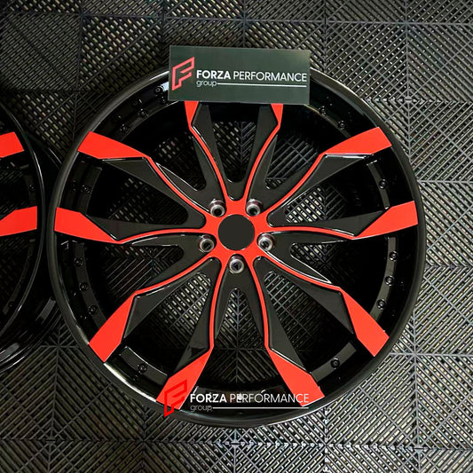 FORZA PERFORMANCE 24 INCH FORGED WHEELS RIMS for POLARIS SLINGSHOT 2020 custom fit FORGIATO F2 16M WHEELS