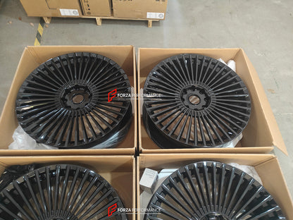 FORZA PERFORMANCE 26 INCH FORGED WHEELS RIMS for CADILLAC ESCALADE IQ 2025 custom fit FORGIATO TRIMESTRE M