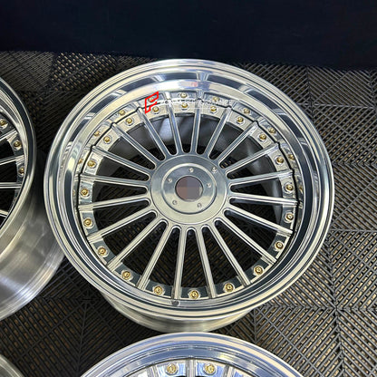 FORZA PERFORMANCE FORGED WHEELS RIMS for BMW 5 SERIES 7 SERIES E34 E38 custom fit ALPINA OLD CLASSIC RETRO