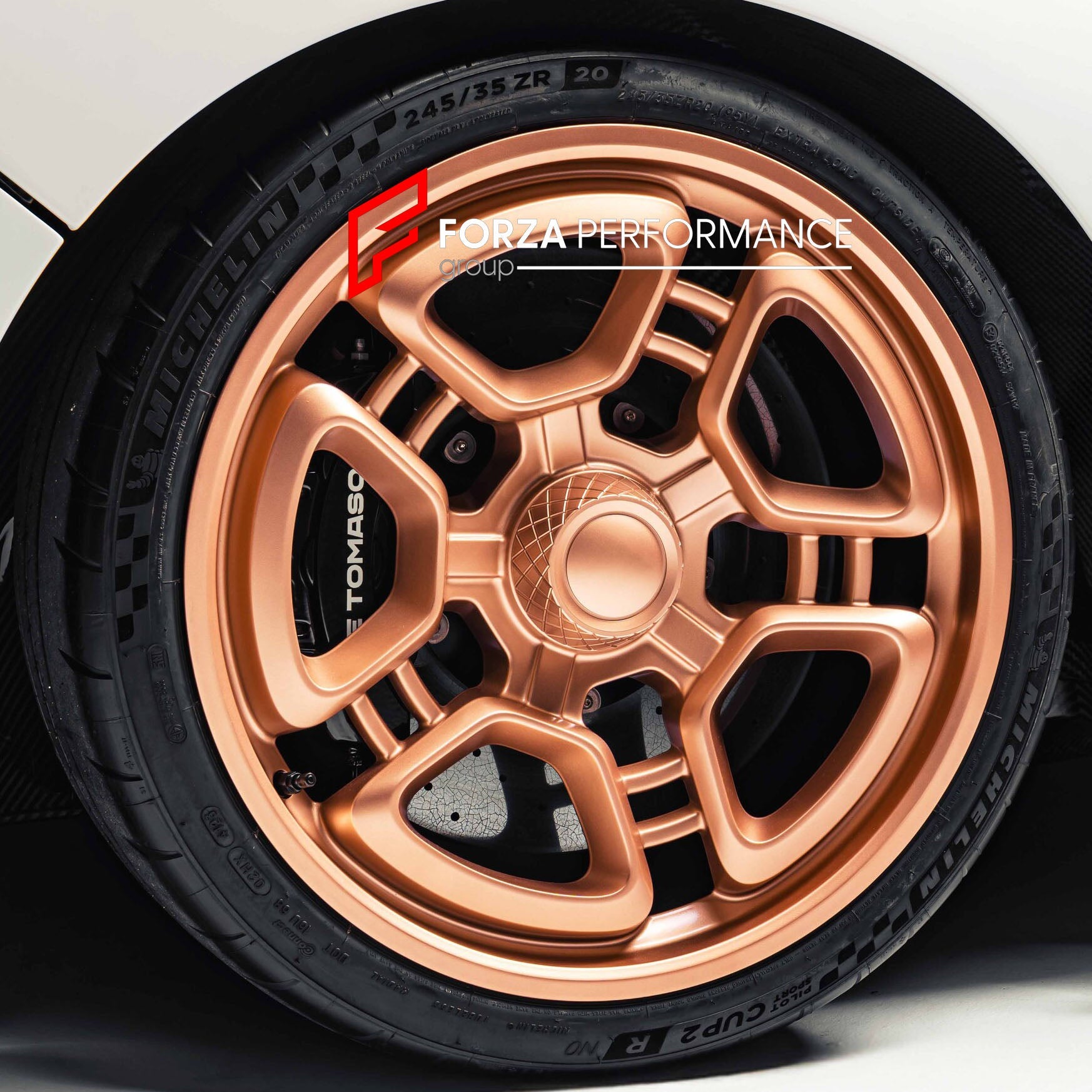 FORZA PERFORMANCE FORGED WHEELS RIMS for DE TOMASO P72 2025 custom fit OEM ROAD WARRIOR WHEELS