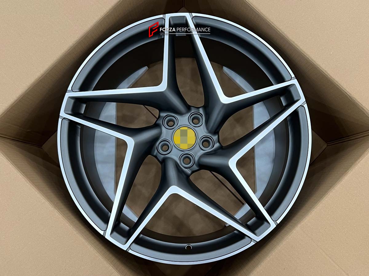 FORZA PERFORMANCE FORGED WHEELS RIMS for FERRARI ALL MODELS custom fit  OEM F8 Tributo style WHEELS
