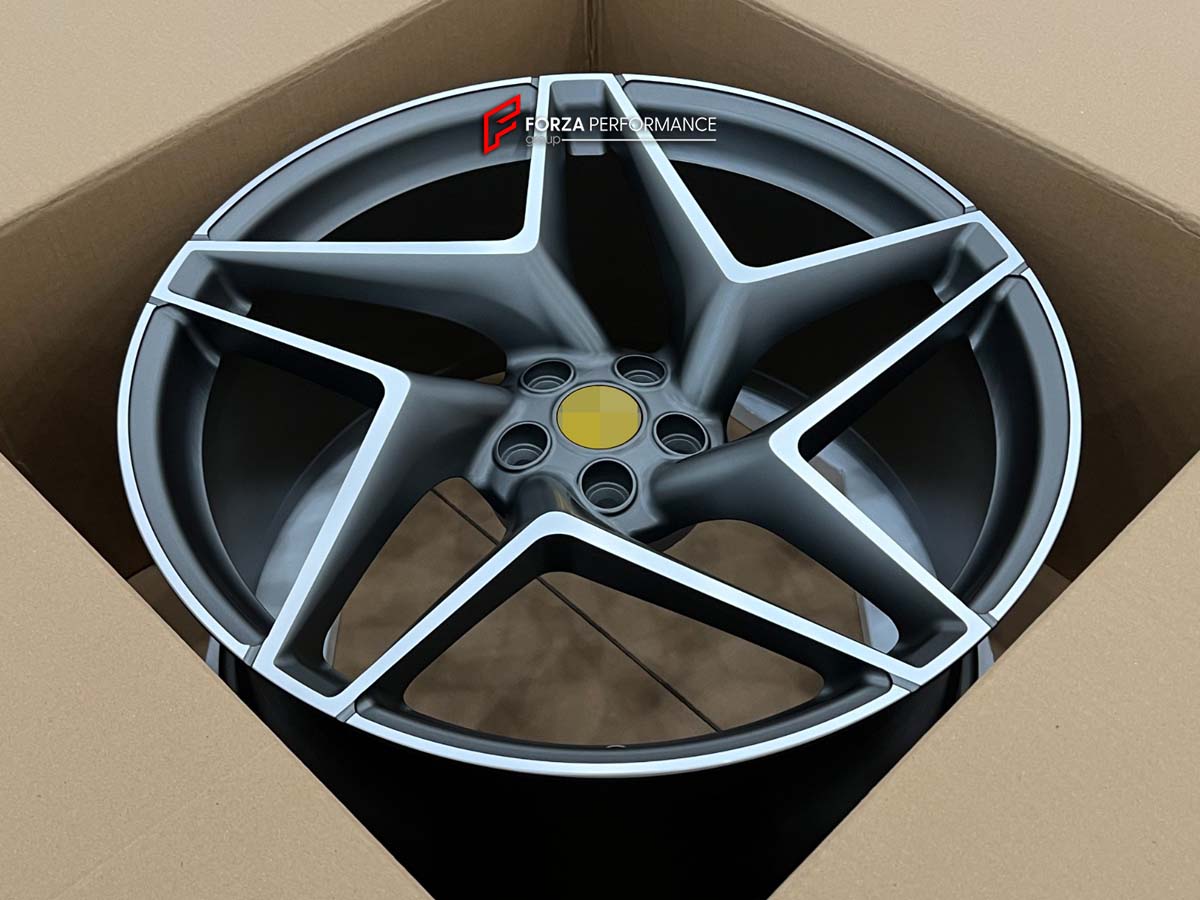 FORZA PERFORMANCE FORGED WHEELS RIMS for FERRARI ALL MODELS custom fit  OEM F8 Tributo style WHEELS